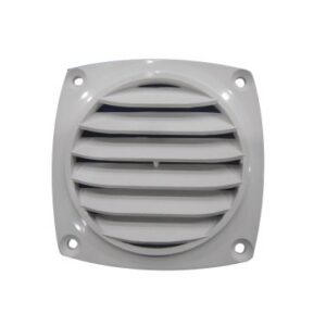 Grille nylon blanc - 92mm - 92mm