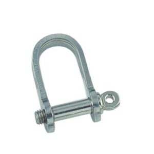 Manille plate type court A4 ø5mm