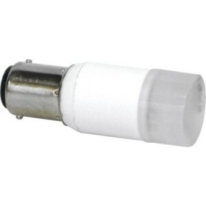 Ampoule BA15D 8-35V 2W - 1 LED blanc froid - 54,8x19,7mm