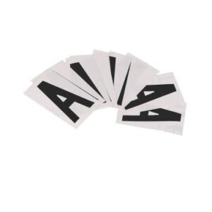 Lettre Plasticolor noir - 40mm - A