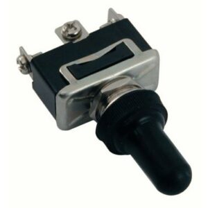 Interrupteur à levier étanche 20A 12V MOM-OFF-MOM