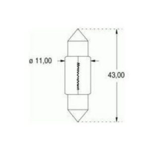 Navette 12V 5W 11x44