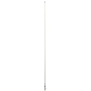 Antenne VHF RA1206 - 6db - fibre 2,4m avec câble 4,5m embase chromée