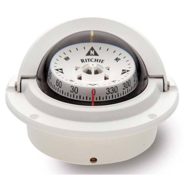 Compas Voyager F-83 encastrable - blanc
