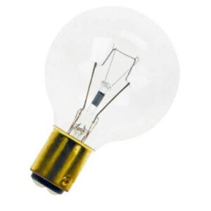 Ampoule 24V 25W BA15D sphérique ø45x75mm