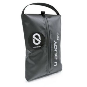 Bouée gonflable avec lampe et housse noire