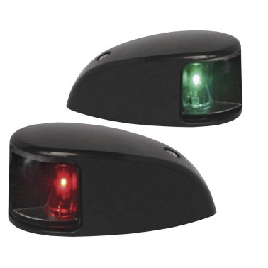 Feux NaviLED DeckMount de navigation 112,5° rouge et vert 2mn - noir