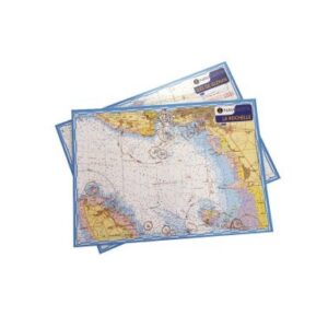 Carte plastifiée Antibes