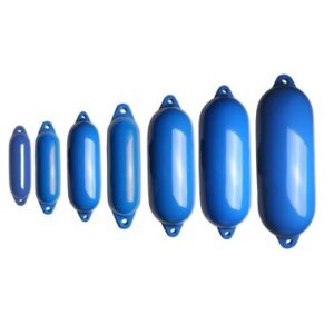 Pare-battage Star Fender 1 - 2 yeux - ø12x45cm - bleu