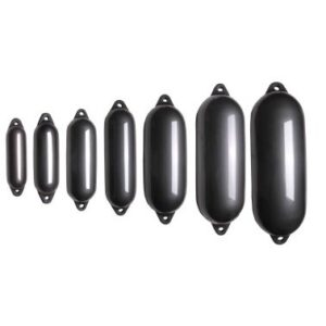 Pare-battage Star Fender 4 - 2 yeux - ø24x70cm - gris