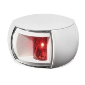 Feu NaviLED de navigation 112,5° rouge 2mn - blanc lentille transparente