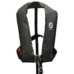 Gilet gonflable XF hydro avec harnais - Noir