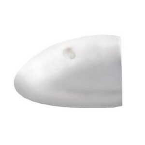 Embout plastique blanc pour liston Radial - 40mm