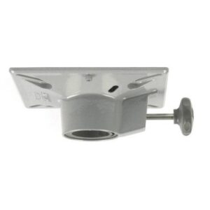 Support de siège alu pour colonne ø76 mm - 230x230 mm