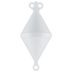 Bouée de mouillage biconique ø32 x 80 cm - blanc