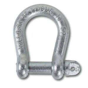Manille Robur marquée lyre galvanisée ø20