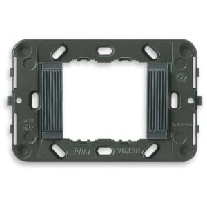 Support de montage Idea - 2 modules - lisse sans vis