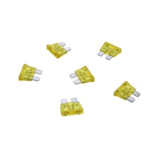 Fusible enfichable 20A - lot de 100