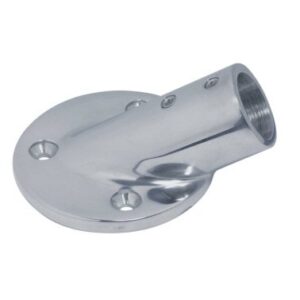 Platine de balcon ronde 30° ø25mm