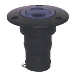 Nable de remplissage eau ø35/38mm - noir - bouchon bleu