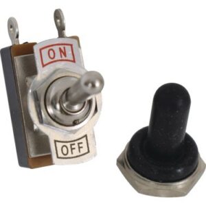 Interrupteur à levier étanche 06A 12V ON-OFF - 10mm