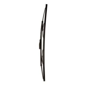 Balai d'essuie glace inox noir - 410 mm
