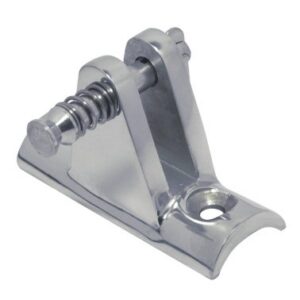 Platine de capote 90° concave avec axe goupille A4