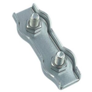 Serre câble plat double A4 ø5mm