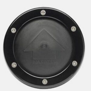 Contacteur à pied plastique noir (sans couvercle) - ø108 mm - H 20 mm - profondeur 49 mm