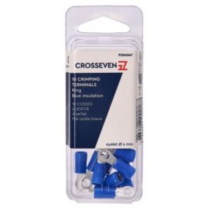 Cosse à œil ø04 bleue - lot de 10