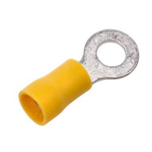 Cosse à œil ø06 jaune - lot de 100