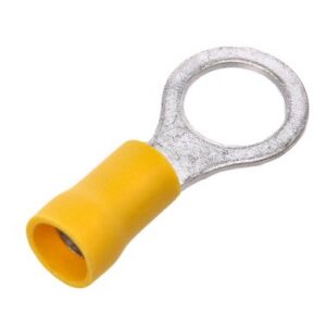 Cosse à œil ø10 jaune - lot de 100