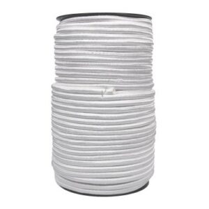 Sandow tresse polyester HT ø10mm blanc