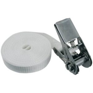 Sangle à cliquet inox 25mm - 700 daN - 5m