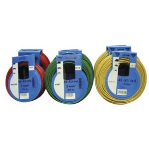 Câble 48AU Ird 10mm² - rouge - 25m