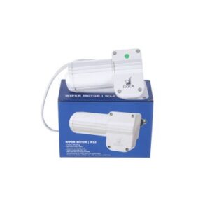Moteur essuie-glace W12 60° 12V  avec écrous et connecteur AR-DR (OEM)