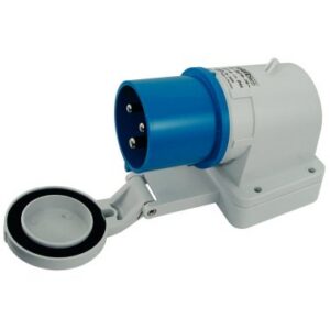 TE Plus socle de connecteur saillie 230V - 32A - 2P+T - IP44