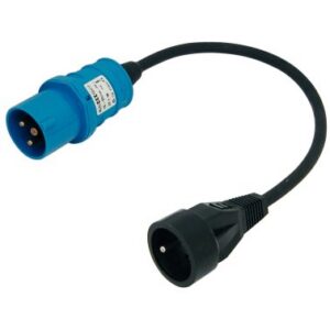 Mini-Plex adaptateur femelle USE/CEI 2126 avec cable - IP44