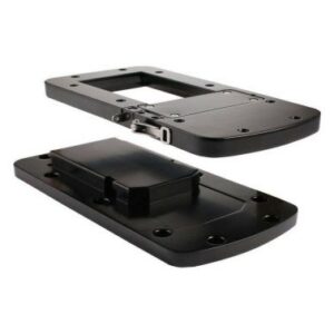 Plaque de montage aluminium noir