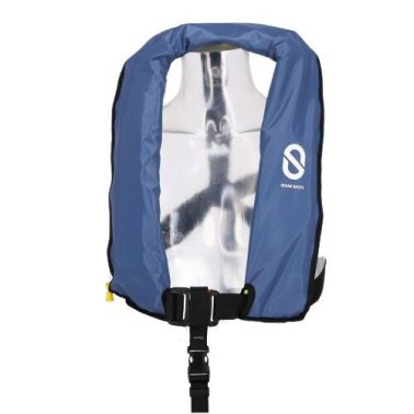 Gilet gonflable XF manuel - Bleu clair