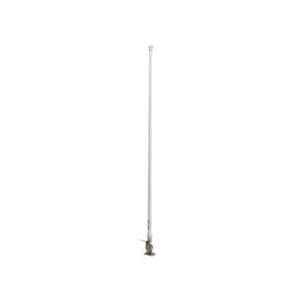 Antenne VHF RA104 avec support inox - 3db - fibre 1m avec cable 4,5m