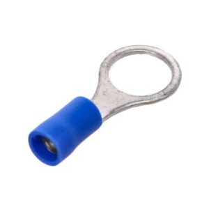 Cosse à œil ø10 bleue - lot de 100